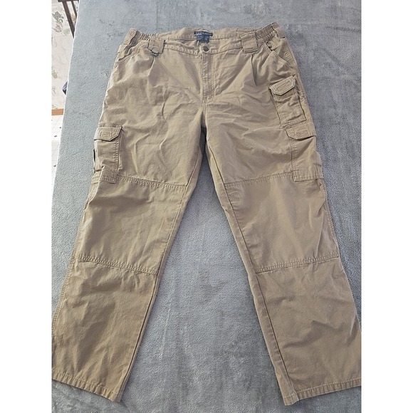 5.11 Tactical Series Other - 5.11 Tactical Series Mens Cargo Pants Khaki Cotton Size 42x32 Relaxed Fit‎